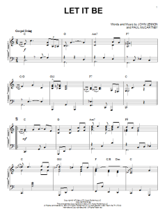 Let It Be [Jazz version] von The Beatles (Download) 