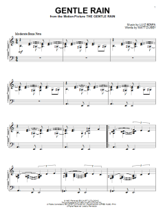 Gentle Rain von Luiz Bonfá (Download) 
