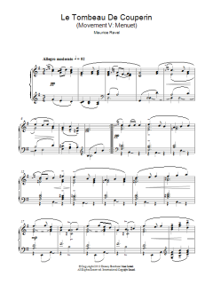 Le Tombeau De Couperin von Maurice Ravel (Download) 