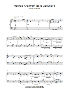 Marina's Aria From 'Boris Godunov' von Modest Mussorgsky (Download) 