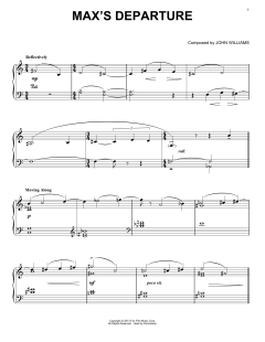 Max's Departure von John Williams (Download) 