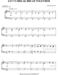 Let Us Break Bread Together von Marianne Kim (Download) 