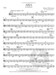 Aria (Cantilena) from Bachianas Brasileiras No. 5 von Heitor Villa-Lobos (Download) 