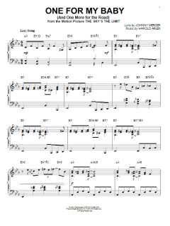 One For My Baby (And One More For The Road) [Jazz version] von Frank Sinatra (Download) 