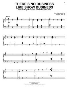 There's No Business Like Show Business von Irving Berlin (Download) 