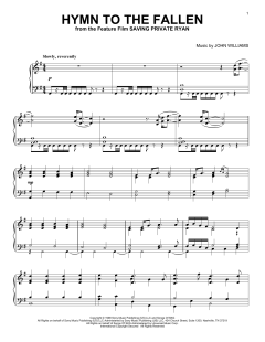 Hymn To The Fallen von John Williams (Download) 