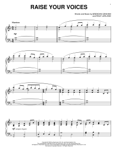 Raise Your Voices von Rolf Løvland (Download) 
