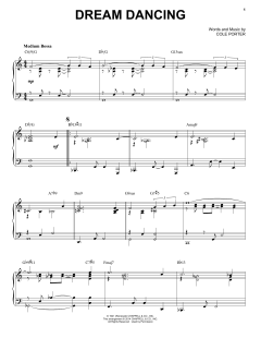 Dream Dancing [Jazz version] von Cole Porter (Download) 