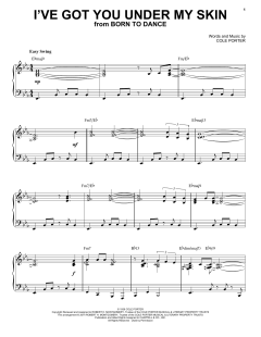 I've Got You Under My Skin [Jazz version] von Cole Porter (Download) 