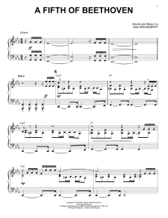 A Fifth Of Beethoven von Walter Murphy (Download) 