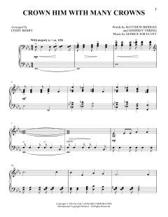 Crown Him With Many Crowns von Godfrey Thring (Download) 