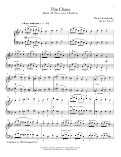 The Chase von Jeffrey Biegel (Download) 