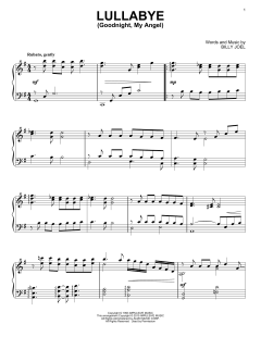 Lullabye (Goodnight, My Angel) von Billy Joel (Download) 