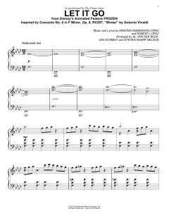 Let It Go von The Piano Guys (Download) 