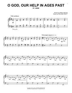 O God, Our Help In Ages Past von Isaac Watts (Download) 