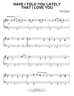 Have I Told You Lately That I Love You von Ricky Nelson (Download) 
