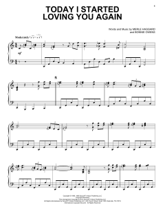 Today I Started Loving You Again von Merle Haggard (Download) 