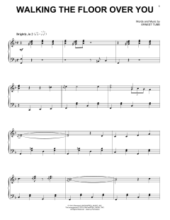 Walking The Floor Over You von Ernest Tubb (Download) 