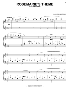 Rosemarie's Theme von Marco Beltrami (Download) 