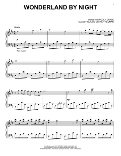 Wonderland By Night von Bert Kaempfert (Download) 