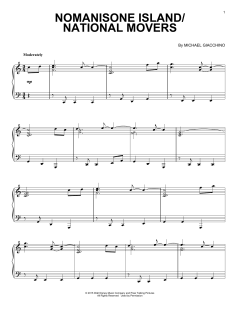 Nomanisone Island/National Movers von Michael Giacchino (Download) 