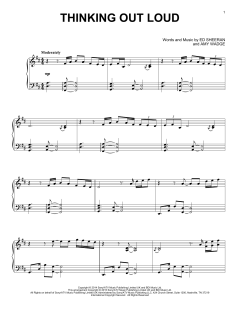 Thinking Out Loud von Ed Sheeran (Download) 