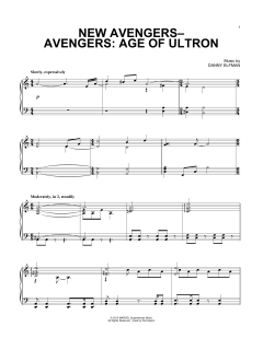 New Avengers - Avengers: Age of Ultron von Danny Elfman (Download) 