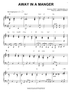 Away In A Manger [Jazz version] von John T. McFarland (Download) 
