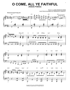 O Come, All Ye Faithful (Adeste Fideles) [Jazz version] von John Francis Wade (Download) 