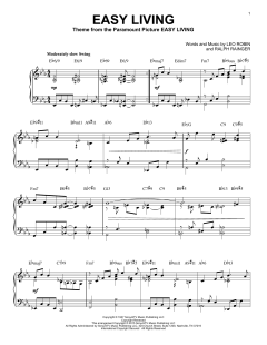 Easy Living [Jazz version] von Billie Holiday (Download) 