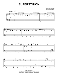 Superstition [Jazz version] von Stevie Wonder (Download) 