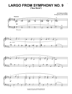 Largo From Symphony No. 9 ("New World") von Antonín Dvorák (Download) 