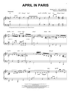 April In Paris von Count Basie (Download) 