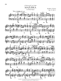 Mazurka in B-flat Major, Op. 17, No. 1 (Download) 