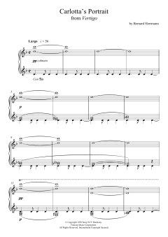 Carlotta's Portrait From Vertigo von Bernard Herrmann (Download) 