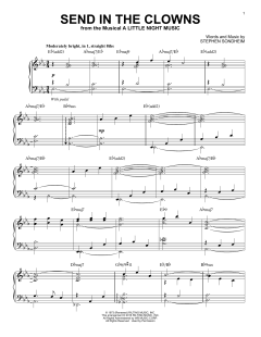 Send In The Clowns [Jazz version] von Stephen Sondheim (Download) 