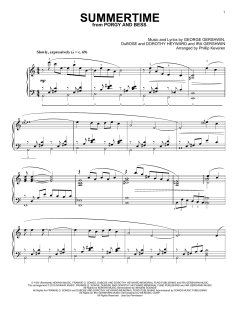 Summertime von George Gershwin (Download) 