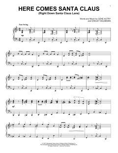 Here Comes Santa Claus von Gene Autry (Download) 