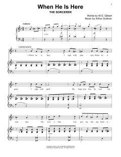 When He Is Here von Gilbert & Sullivan (Download) 
