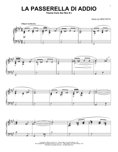 La Passerella Di Addio von Nino Rota (Download) 