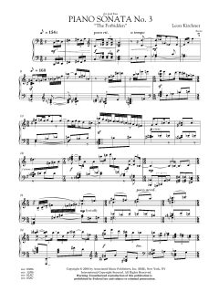 Piano Sonata No. 3 (The Forbidden) von Leon Kirchner (Download) 
