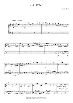 Jig (1932) von Gustav Holst (Download) 