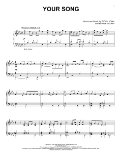 Your Song von Elton John (Download) 