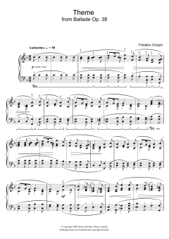 Ballade Op. 38 (Theme) (Download) 