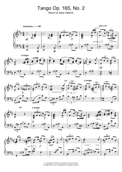 Tango Op. 165, No. 2 von Isaac Albéniz (Download) 