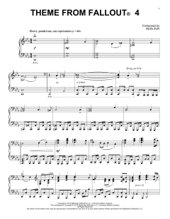 Theme From Fallout 4 von Inon Zur (Download) 