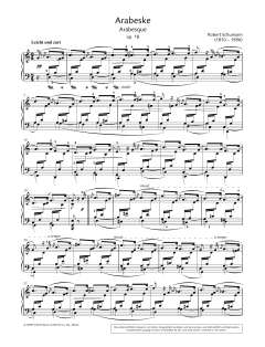 Arabesque von Robert Schumann (Download) 