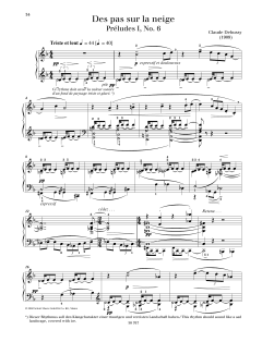 Des pas sur la neige von Claude Debussy (Download) 