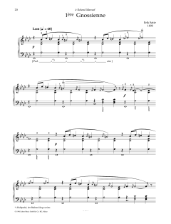 1ere Gnossienne von Erik Satie (Download) 
