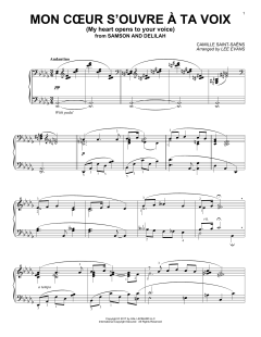 Mon Coeur S'ouvre A Ta Voix von Camille Saint-Saëns (Download) 
